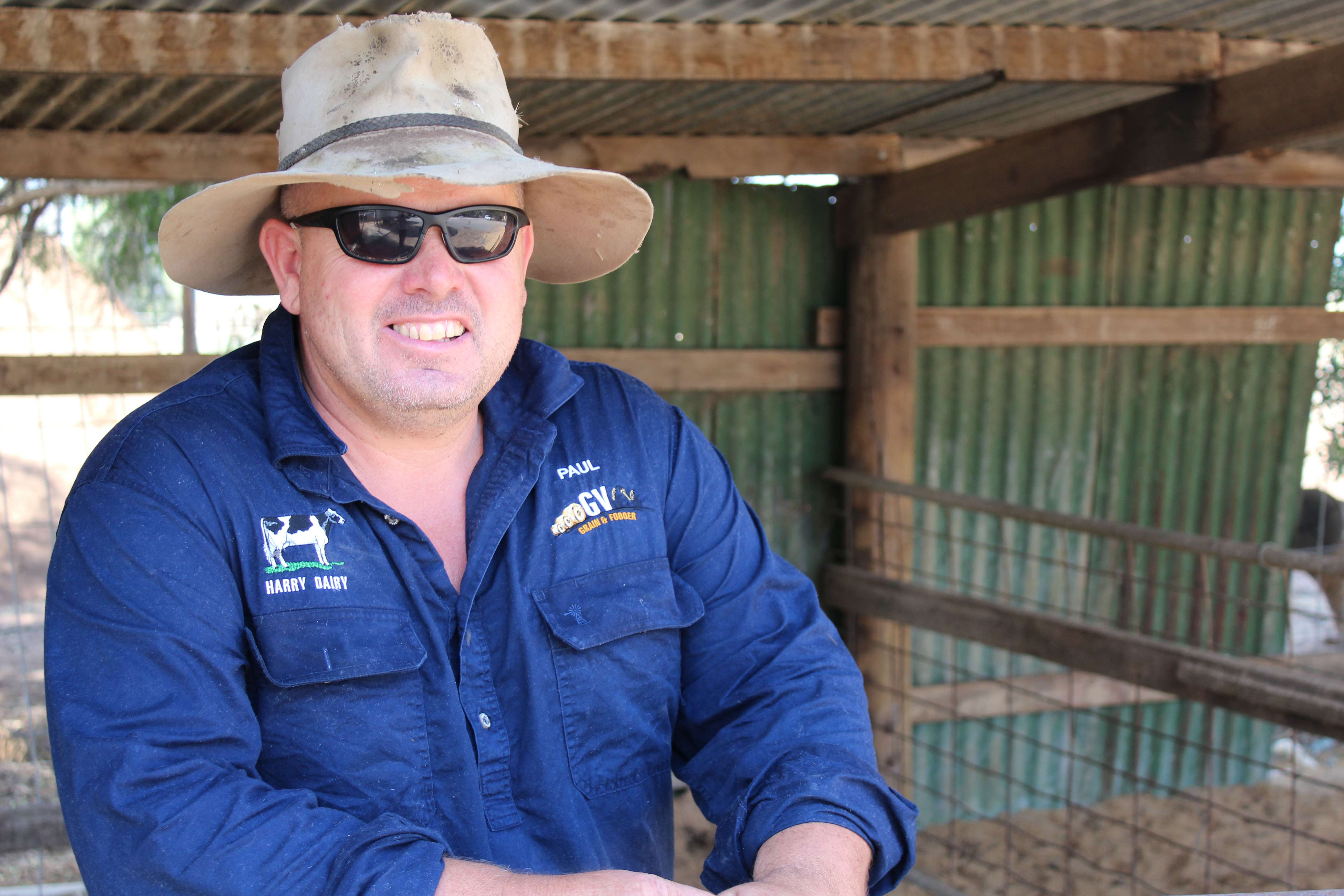Katandra West dairy farmer Paul Harry Katandra West dairy farmer Paul Harry